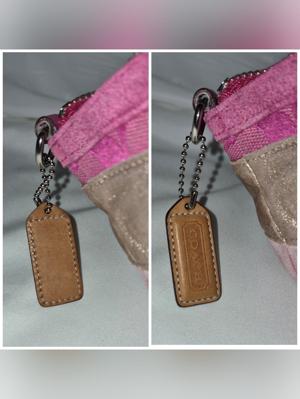 Rare 2004 Coach Wave Patchwork Mini Demi Shoulder Bag - Picture 2 of 16